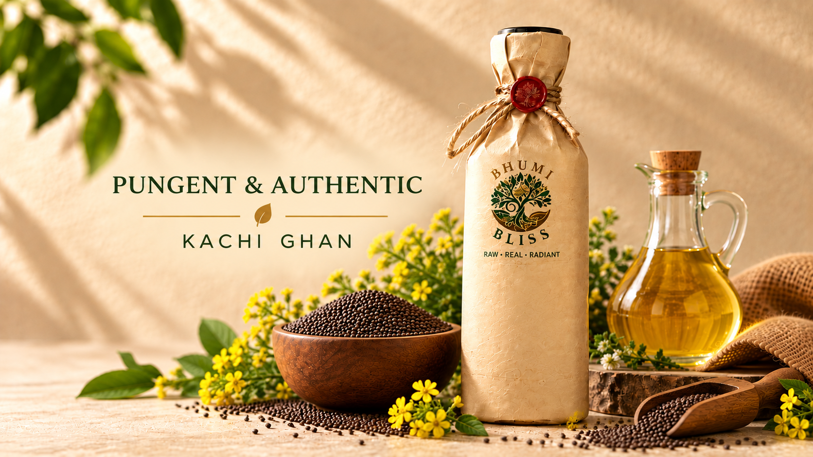 Bhumi Bliss Kachi Ghani Mustard Oil